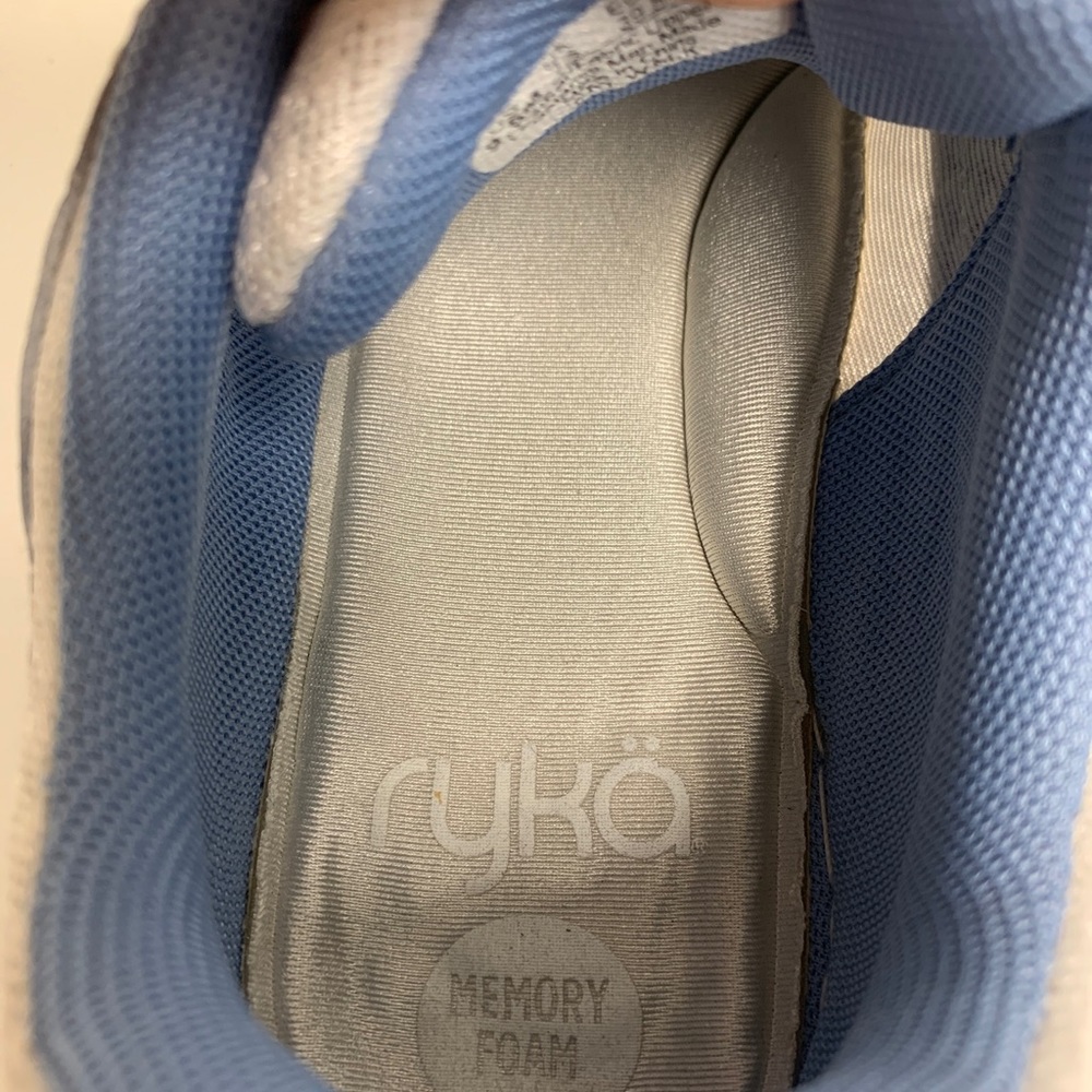 Ryka Womens Sky Walk Blue Walking Shoes Size 9.5 GUC Runs Small - Picture 5 of 10